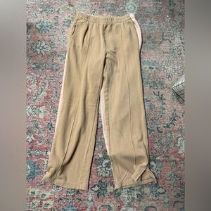 Aerie sweatpants xs Tan Wide-Leg Pants